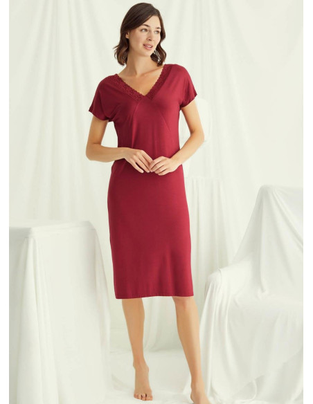 Ночная Сорочка (S+M+L+XL+2XL+3XL) MONAMISE Monamise 18518 — фабричная коллекция оптом