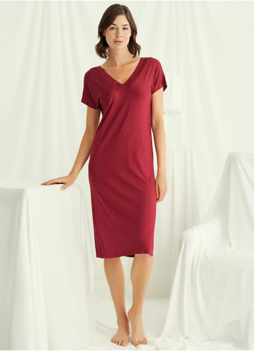 Monamise 18518 Nightdress (S+M+L+XL+2XL+3XL) — Turkey wholesale collection