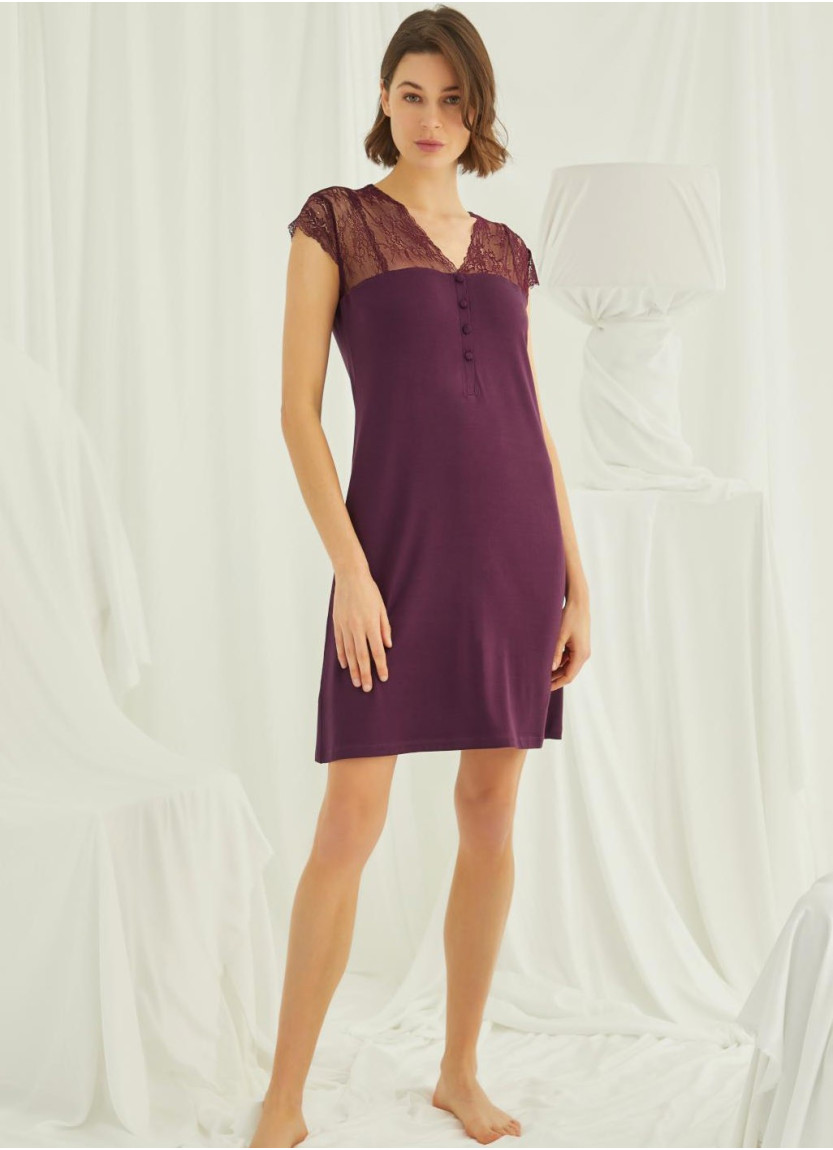 Monamise 19229 Nightdress (S+M+L+XL+2XL) — Istanbul wholesale supplier