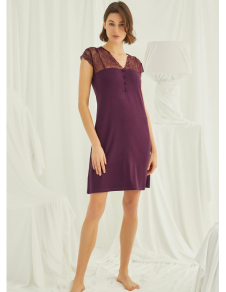 Ночная Сорочка (S+M+L+XL+2XL) MONAMISE Monamise 19229 — купить оптом со Стамбула
