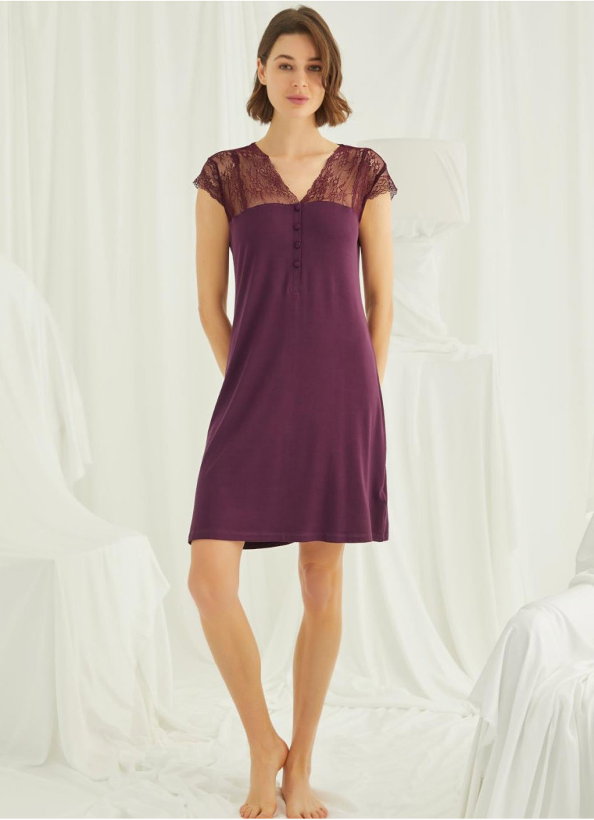 Ночная Сорочка (S+M+L+XL+2XL) MONAMISE Monamise 19229 — фабричная коллекция оптом