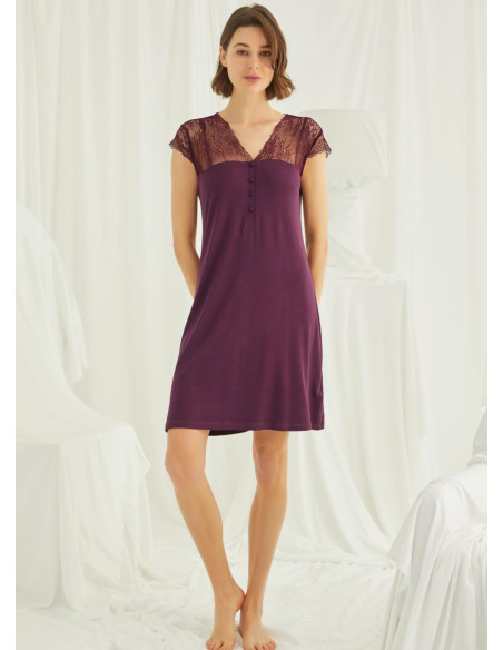 Ночная Сорочка (S+M+L+XL+2XL) MONAMISE Monamise 19229 — фабричная коллекция оптом