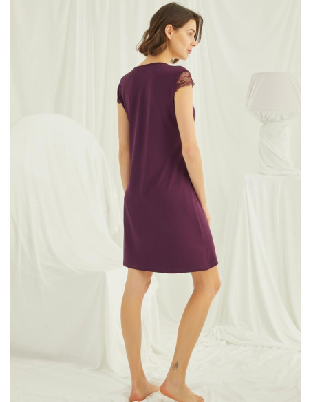 Ночная Сорочка (S+M+L+XL+2XL) MONAMISE Monamise 19229 — оптом от турецкой фабрики