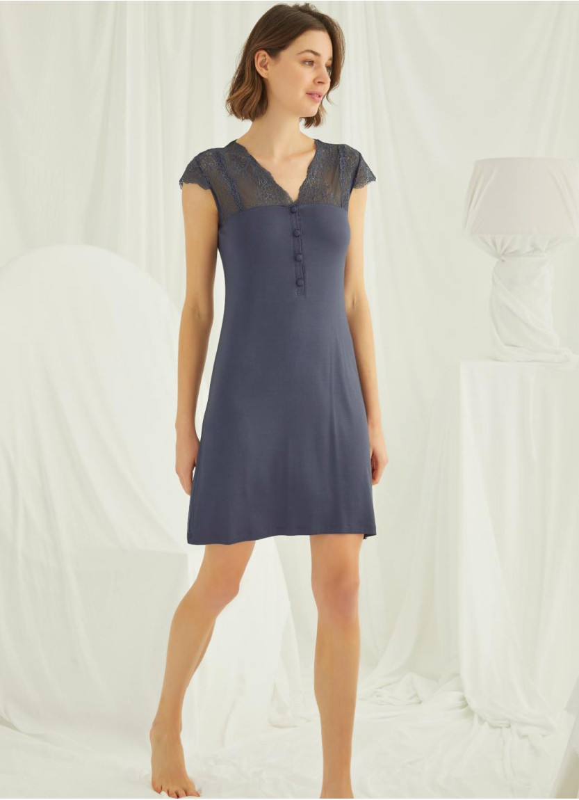 Ночная Сорочка (S+M+L+XL) MONAMISE Monamise 18208 — оптом для магазинов и бутиков