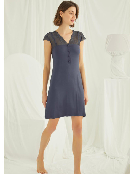 Ночная Сорочка (S+M+L+XL) MONAMISE Monamise 18208 — оптом для магазинов и бутиков