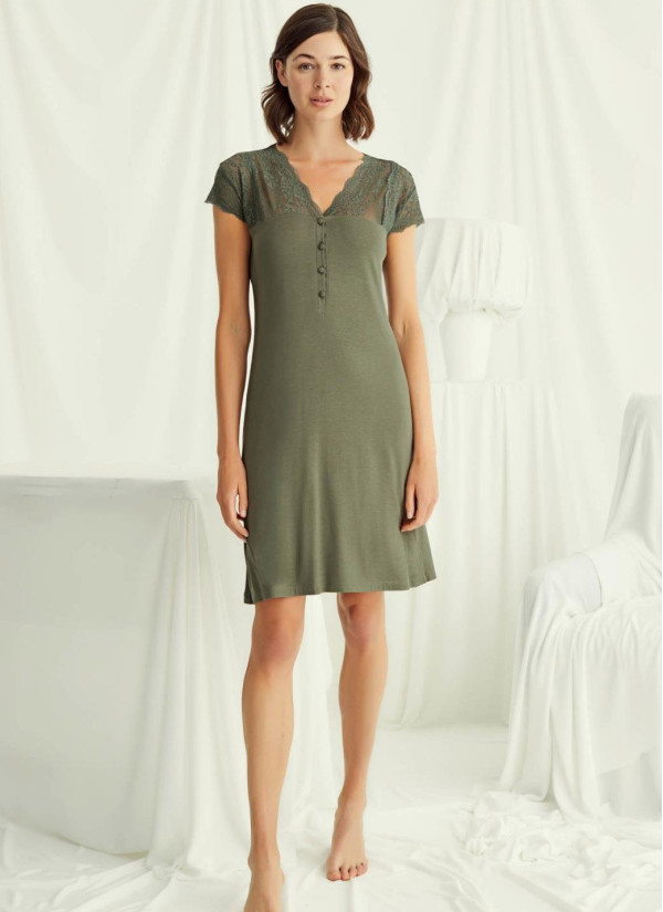 Monamise 18529 Nightdress (S+M+L+XL) — direct Turkish factory supply