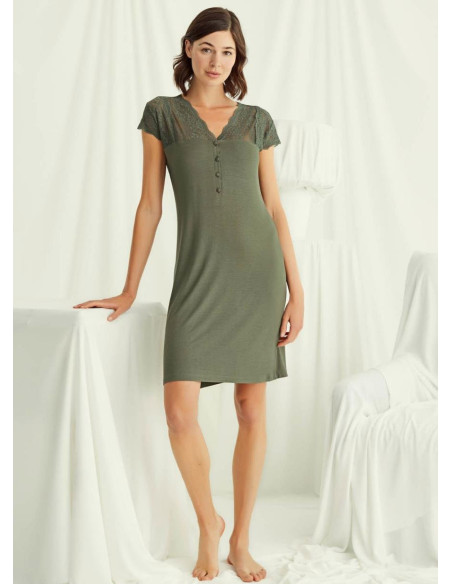 Monamise 18529 Nightdress (S+M+L+XL) — factory-direct from Turkey