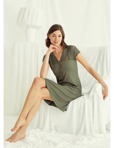 Monamise 18529 Nightdress (S+M+L+XL) — direct Turkish factory supply