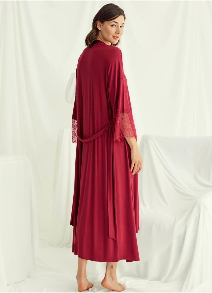 Женский Комплект с Халатом 2-КА (S+M+L+XL+2XL+3XL) MONAMISE Monamise 18520 — фабричная коллекция оптом