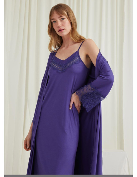 Monamise 18573 Robe Set (S+M+L+XL+2XL) — Turkey wholesale collection