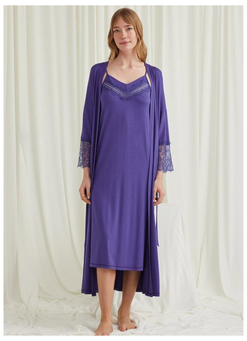 Monamise 18573 Robe Set (S+M+L+XL+2XL) — Turkey wholesale collection