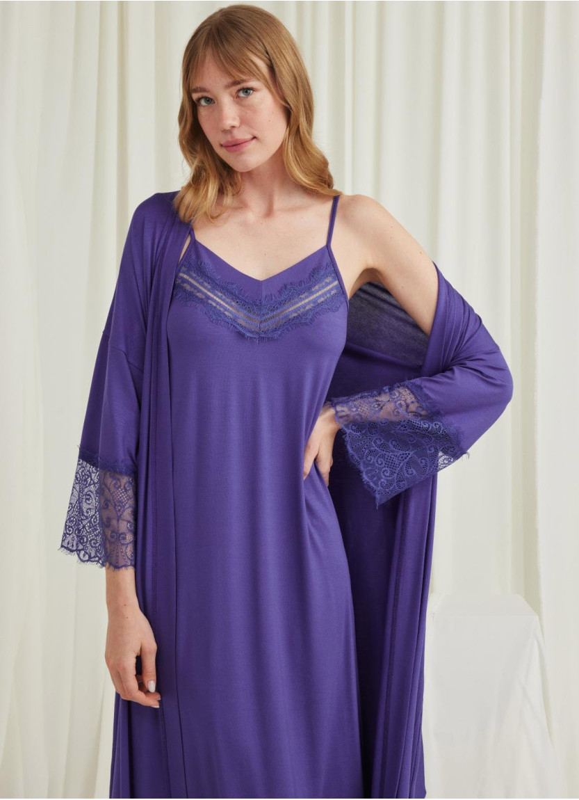 Monamise 18573 Robe Set (S+M+L+XL+2XL) — Istanbul wholesale supplier