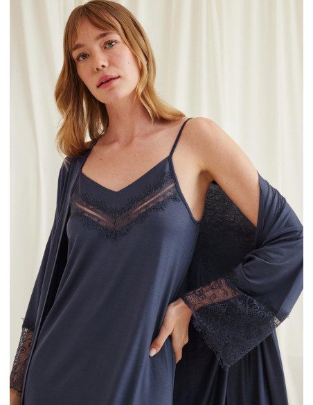 Женский Комплект с Халатом 2-КА (S+M+L+XL+2XL) MONAMISE Monamise 18547 — купить оптом из Турции