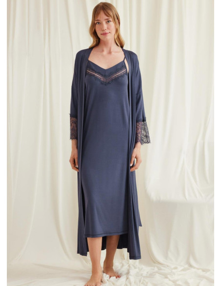 Monamise 18547 Robe Set (S+M+L+XL+2XL) — factory-direct from Turkey