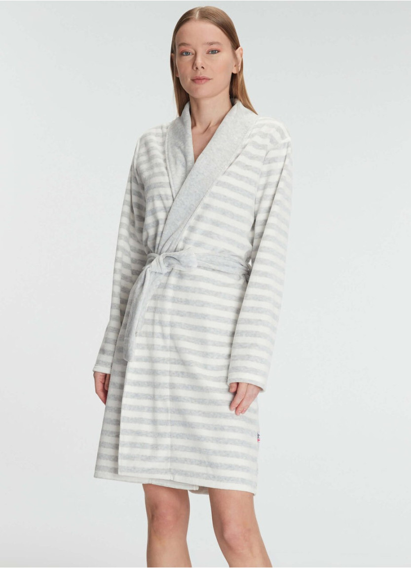 Anil 11327 Velour Women's Robe — wholesale from Turkey