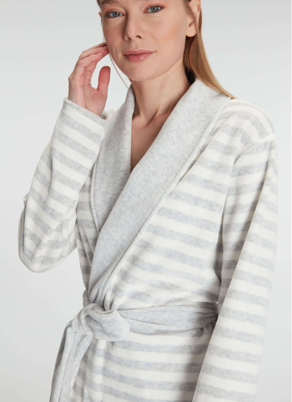 Anil 11327 Velour Women's Robe — wholesale from Turkey 2