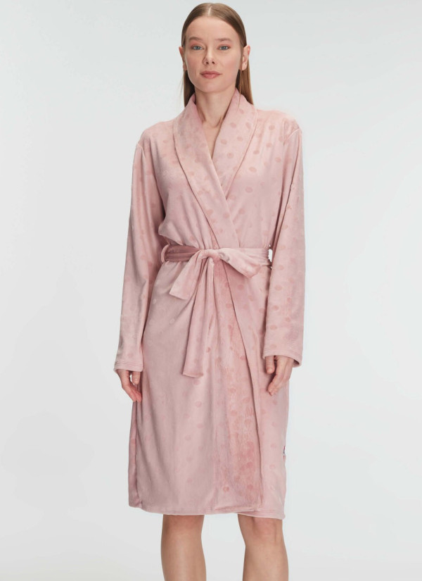 Anil 11282 Velour Women's Robe — wholesale from Turkey