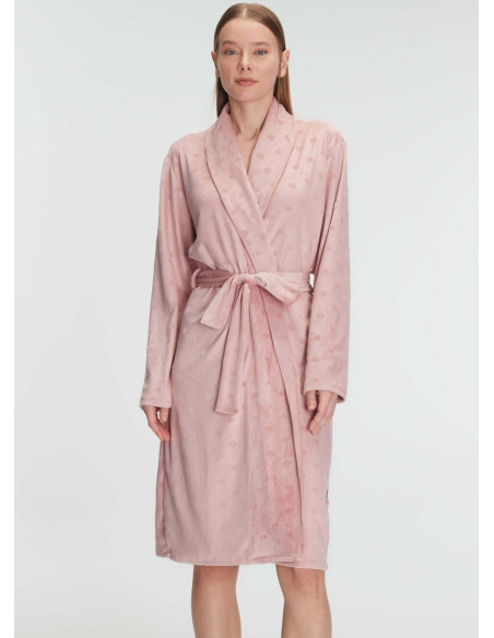 Anil 11282 Velour Women's Robe — wholesale from Turkey