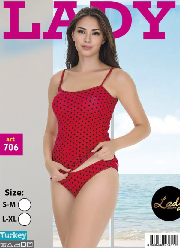 Lady 706 Women's Briefs (S/M+L/XL) — wholesale for boutiques