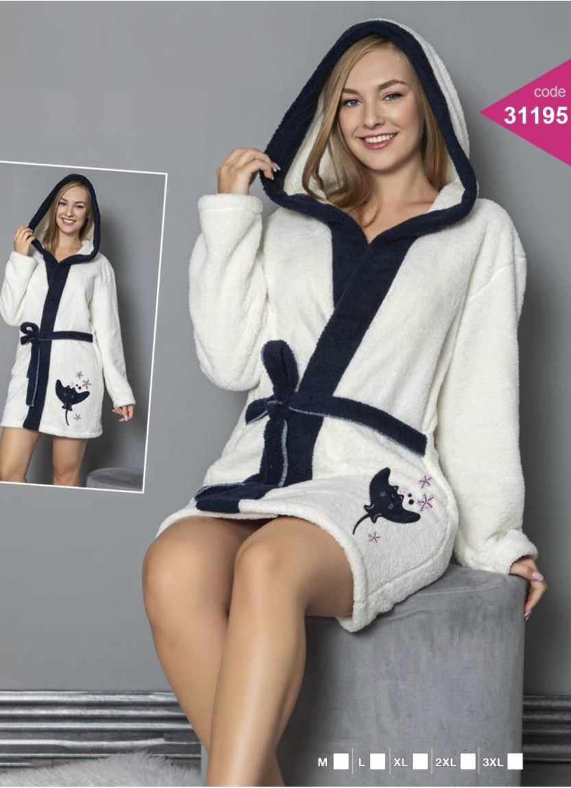 Lady 31195 Welsoft Women's Robe (M+L+XL+2XL+3XL) — Istanbul wholesale supplier