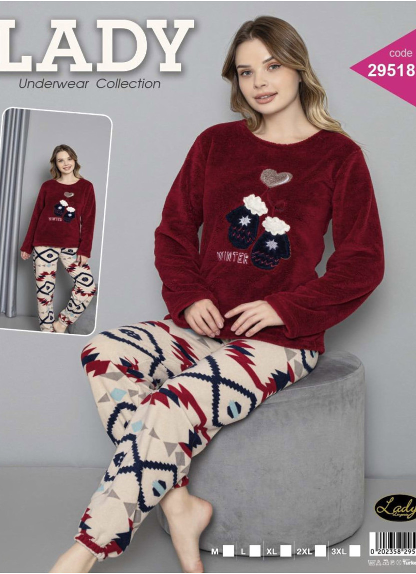 Lady 29518 Welsoft Women's Pajama Set (M+L+XL+2XL+3XL) — wholesale for boutiques