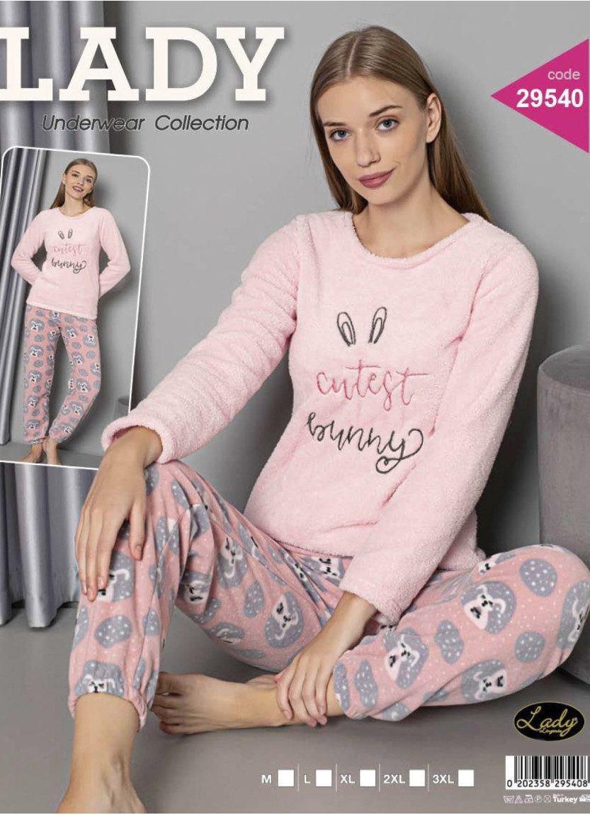 Lady 29540 Welsoft Women's Pajama Set (M+L+XL+2XL+3XL) — wholesale for boutiques