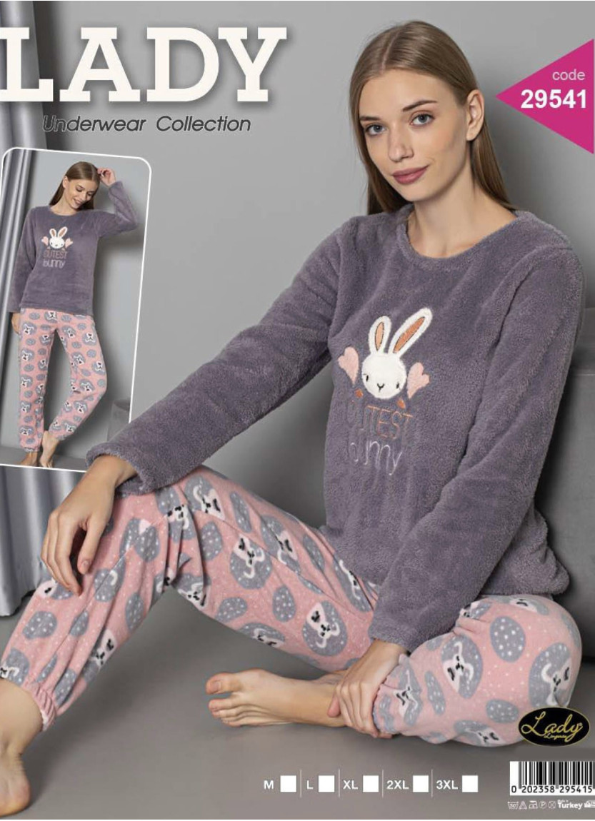 Lady 29541 Welsoft Women's Pajama Set (M+L+XL+2XL+3XL) — Turkey wholesale collection