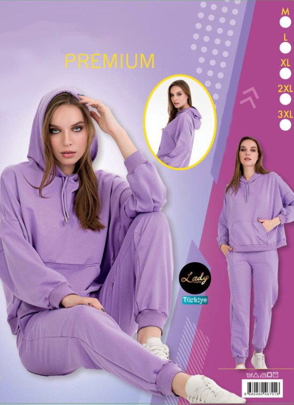 Lady 22050 Tracksuit (M+L+XL+2XL+3XL) — wholesale for boutiques