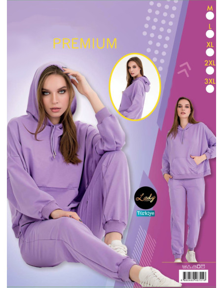 Lady 22050 Tracksuit (M+L+XL+2XL+3XL) — wholesale for boutiques