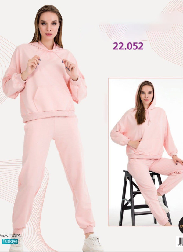 Lady 22052 Tracksuit (M+L+XL+2XL+3XL) — Istanbul wholesale supplier