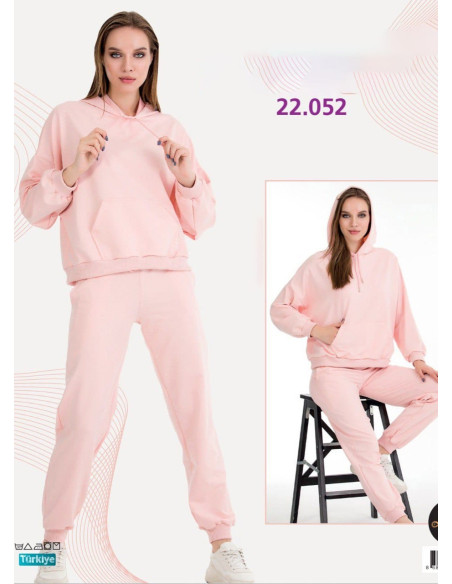 Lady 22052 Tracksuit (M+L+XL+2XL+3XL) — Istanbul wholesale supplier