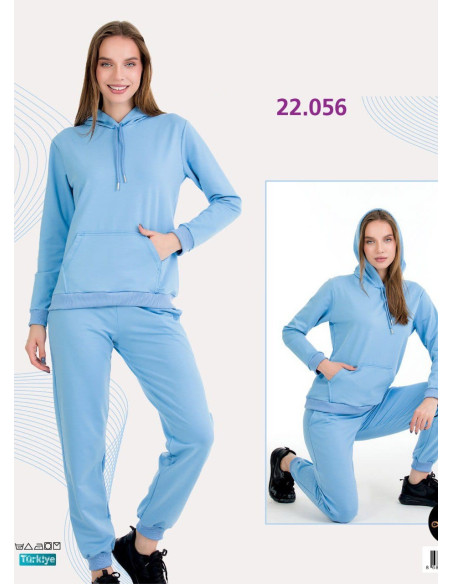 Lady 22056 Tracksuit (M+L+XL+2XL+3XL) — Turkey wholesale collection