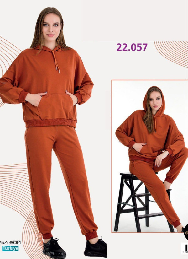Lady 22057 Tracksuit (M+L+XL+2XL+3XL) — factory-direct from Turkey