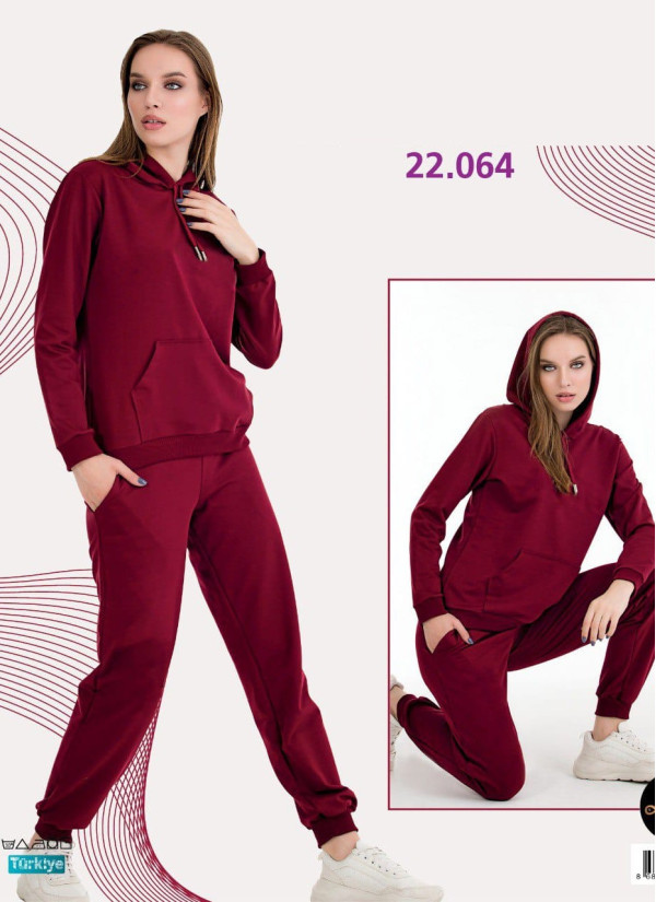 Lady 22064 Tracksuit (M+L+XL+2XL+3XL) — Turkey wholesale collection