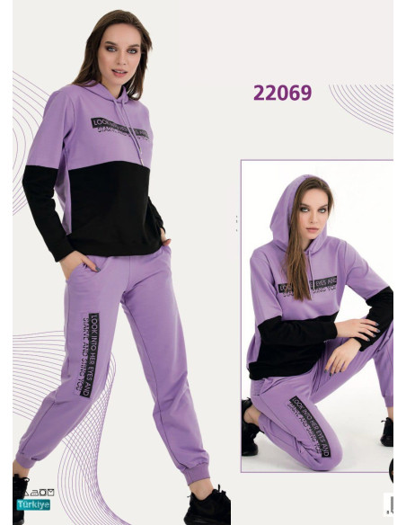 Lady 22069 Tracksuit (M+L+XL+2XL+3XL) — direct Turkish factory supply