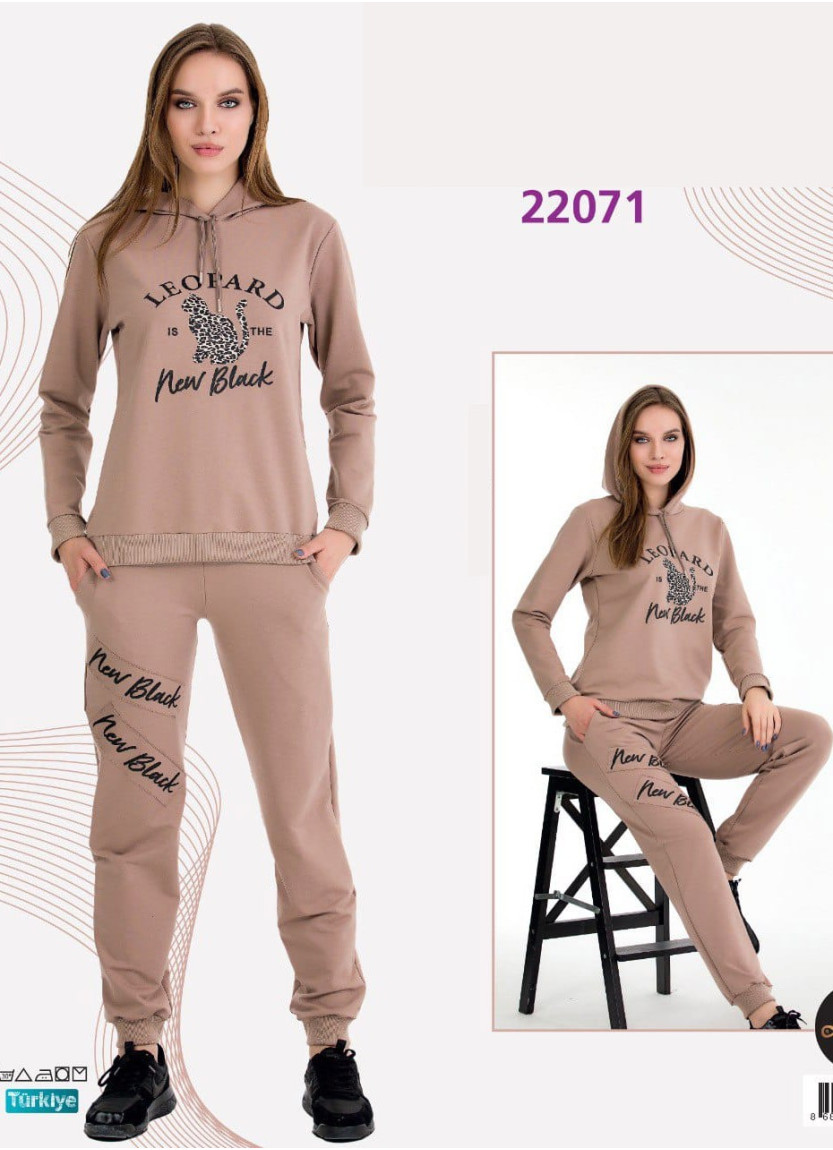 Lady 22071 Tracksuit (M+L+XL+2XL+3XL) — Turkish textile wholesale