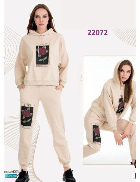 Lady 22072 Tracksuit (M+L+XL+2XL+3XL) — Turkey wholesale collection