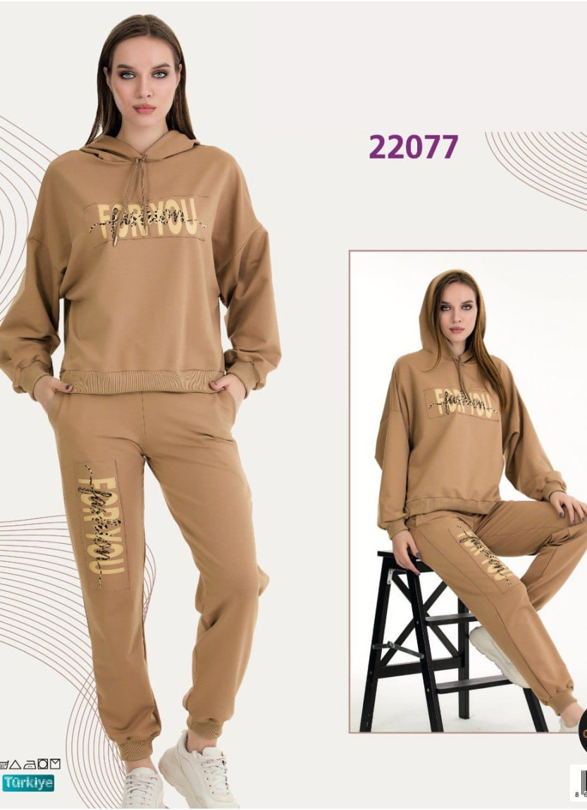 Lady 22077 Tracksuit (M+L+XL+2XL+3XL) — direct Turkish factory supply