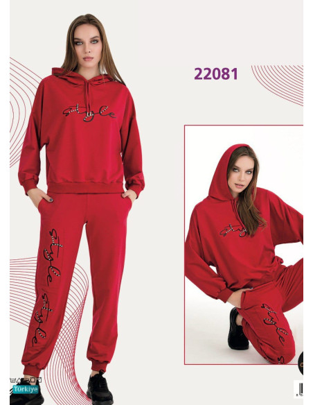 Lady 22081 Tracksuit (M+L+XL+2XL+3XL) — factory-direct from Turkey