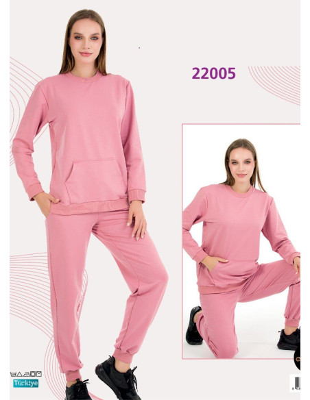 Lady 22005 Tracksuit (M+L+XL+2XL+3XL) — Turkey wholesale collection