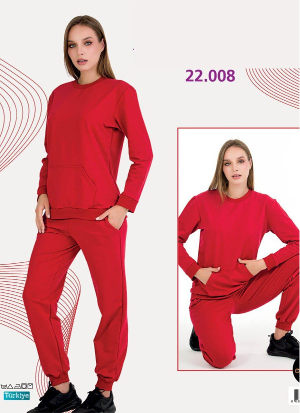 Lady 22008 Tracksuit (M+L+XL+2XL+3XL) — wholesale from Turkey