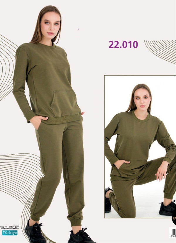 Lady 22010 Tracksuit (M+L+XL+2XL+3XL) — direct Turkish factory supply