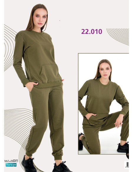 Lady 22010 Tracksuit (M+L+XL+2XL+3XL) — direct Turkish factory supply