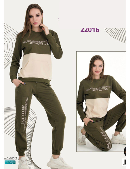 Lady 22016 Tracksuit (M+L+XL+2XL+3XL) — wholesale from Turkey