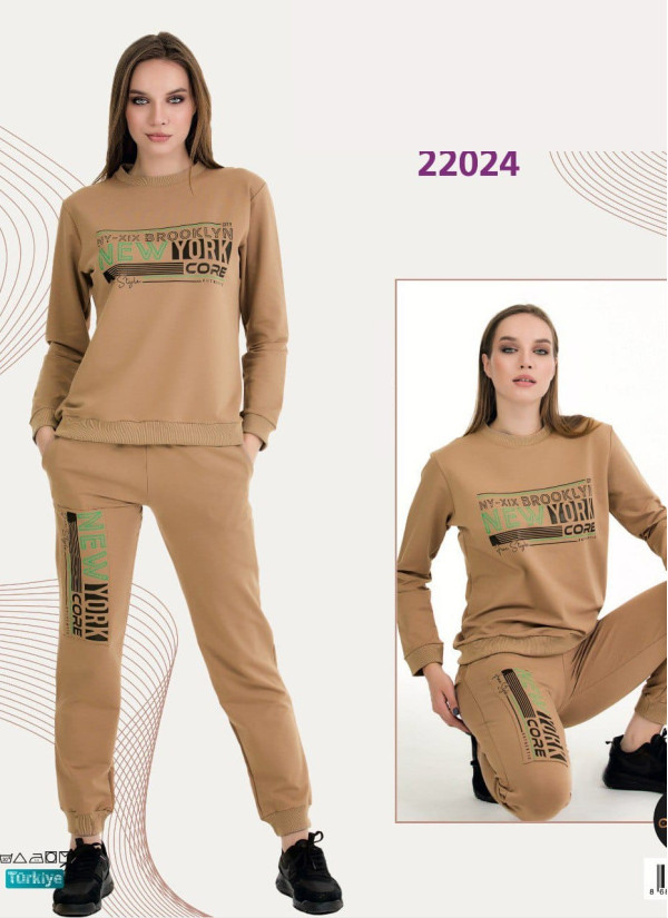 Lady 22024 Tracksuit (M+L+XL+2XL+3XL) — wholesale from Turkey