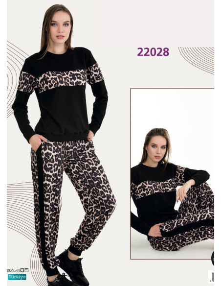 Lady 22028 Tracksuit (M+L+XL+2XL+3XL) — Turkish textile wholesale