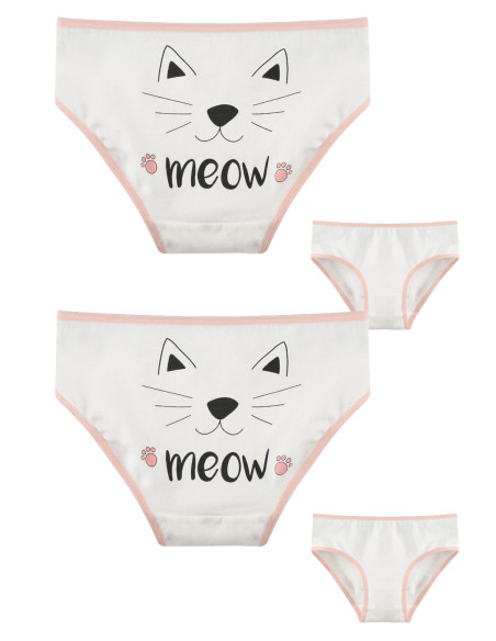 Donella 4171KT Assorted 10-Pack Girls' Briefs — factory-direct from Turkey