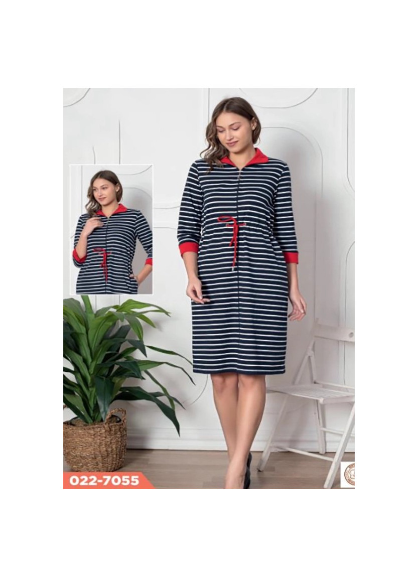 CCNO22-7055_KIR Velour Women's Robe (S+M+L+XL) — Turkey wholesale collection