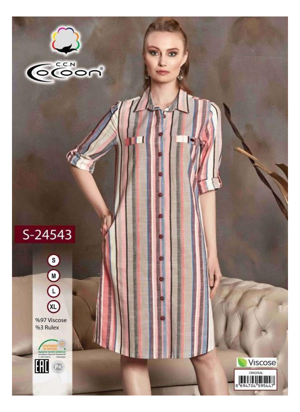 CCNS24543_ORI Viscose Tunic (S+M+L+XL) — wholesale for boutiques