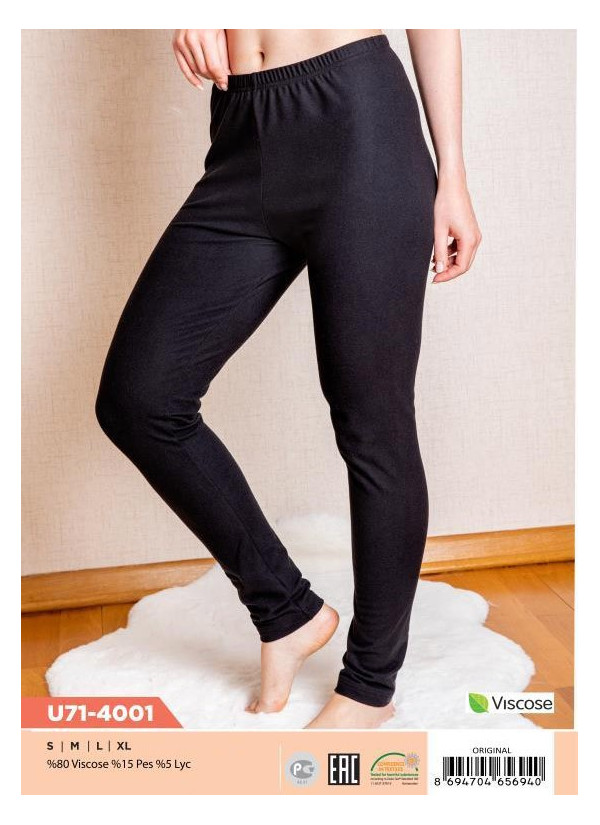 CCNU71-4001_ORI Viscose Leggings (S+M+L+XL) — Turkey wholesale collection